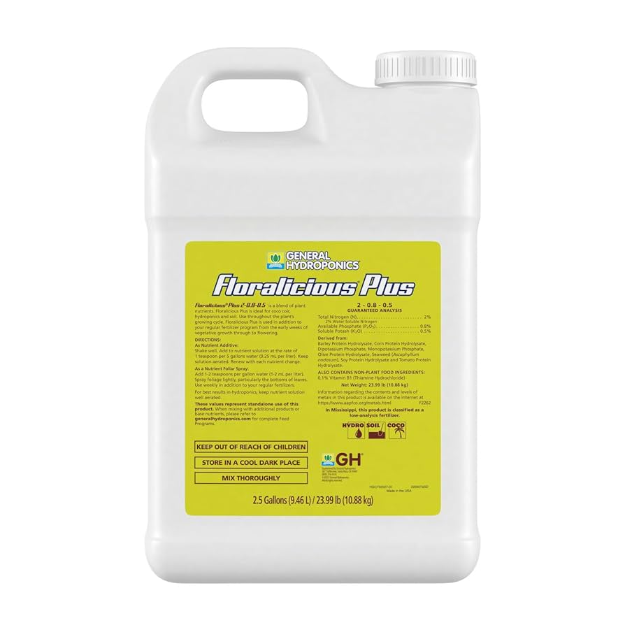 園芸養土・薬品 Floralicious Plus 1 Gallon 61wpsZuqn7L._UF350,350_QL50_.jpg